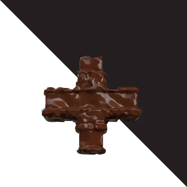 Symbol Made Chocolate — Stockvector