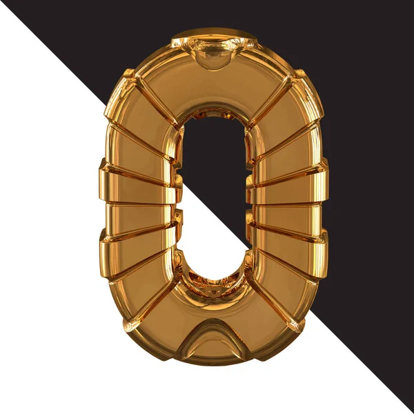 Gold Symbol Gold Belts Number — Stockvektor