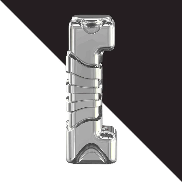 Silver Symbol Straps — Vector de stock
