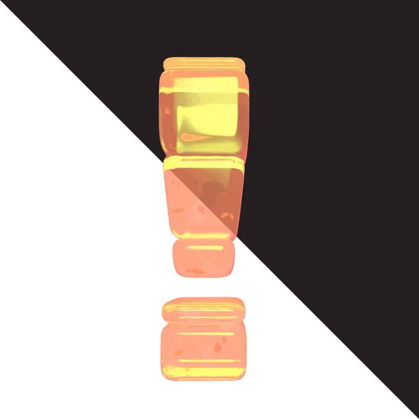 Symbols Made Frozen Orange Juice — Stockový vektor