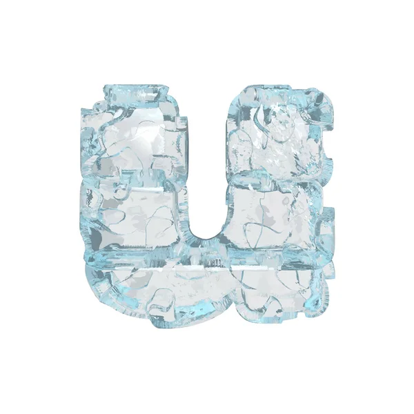 Symbol Made Ice Letter — Stock vektor