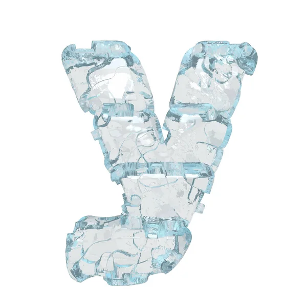 Symbol Made Ice Letter — Archivo Imágenes Vectoriales