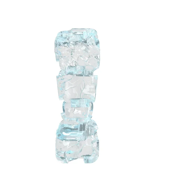 Symbol Made Ice — Vetor de Stock