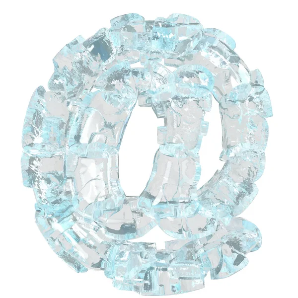 Symbol Made Ice — Vettoriale Stock