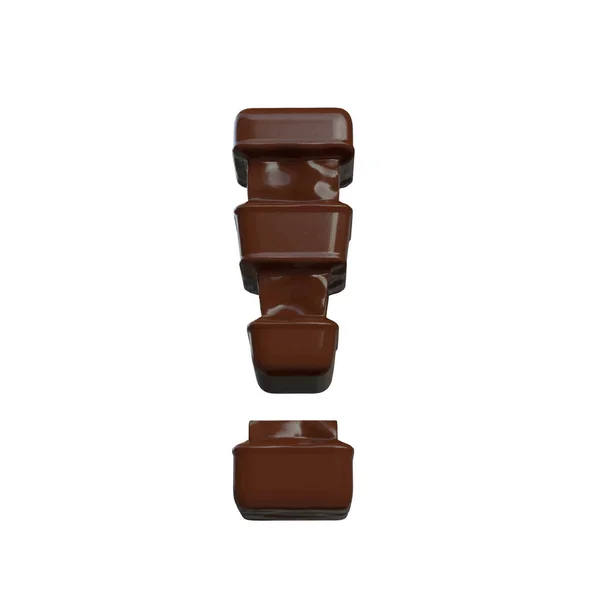 Symbol Made Chocolate — Stok Vektör