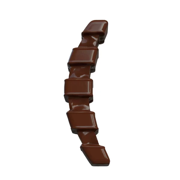 Symbol Made Chocolate — Stok Vektör