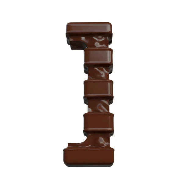 Symbol Made Chocolate — Vettoriale Stock