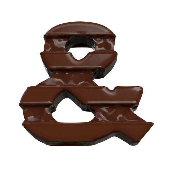Symbol Made Chocolate — Stockvektor