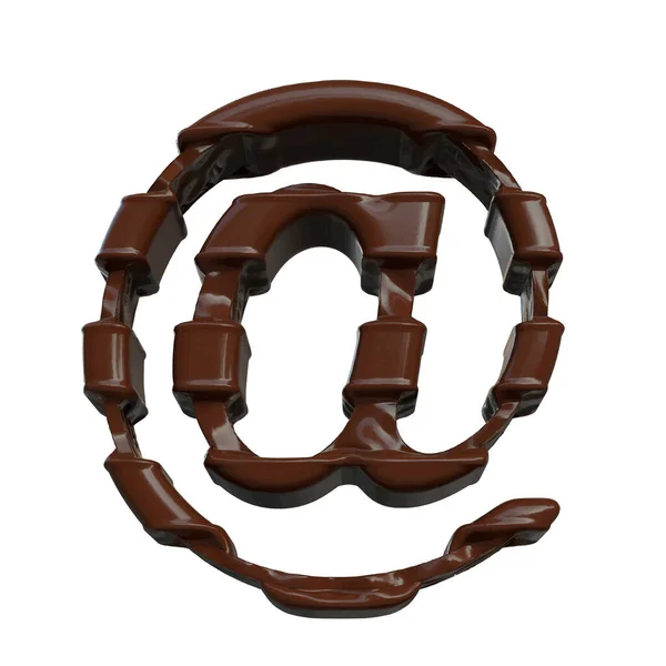 Symbol Made Chocolate —  Vetores de Stock