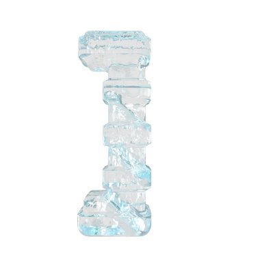 Ice symbol with thick horizontal straps