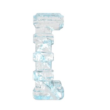 Ice symbol with thick horizontal straps