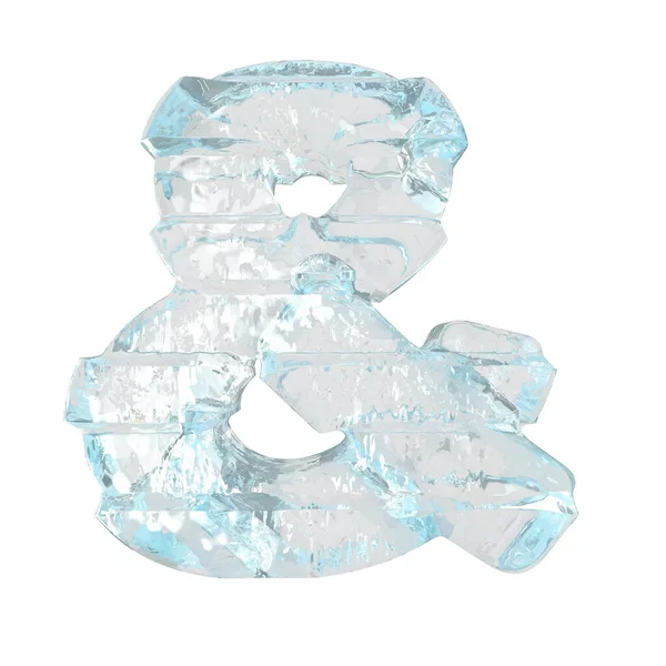 Ice symbol with thick horizontal straps