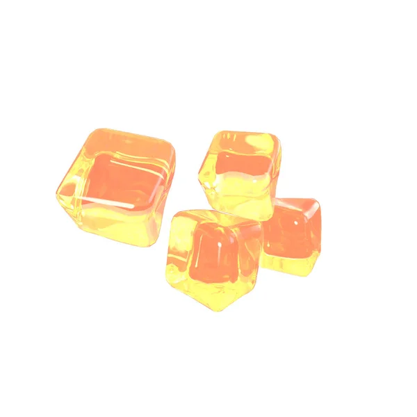 Cubes Made Ice — Vector de stock