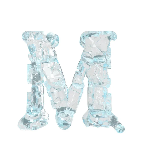 Symbol Made Broken Ice Letter — Stock vektor