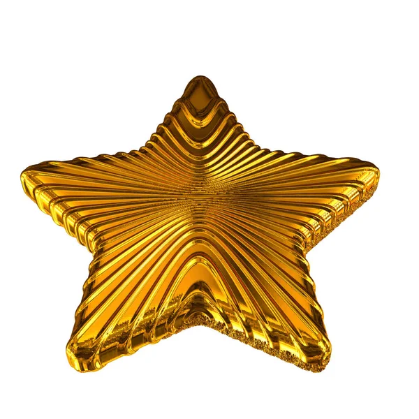 Звезды Рёбрами Золота — стоковый вектор