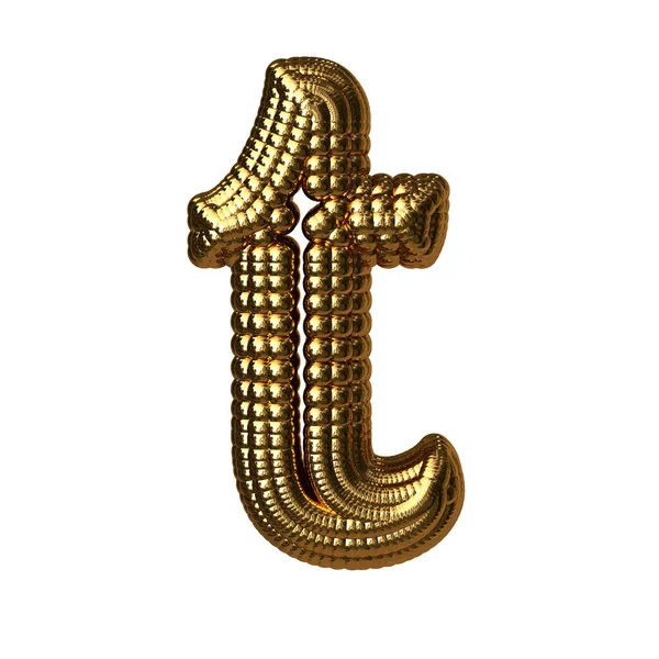 Символ Золотых Сфер Буква — стоковый вектор