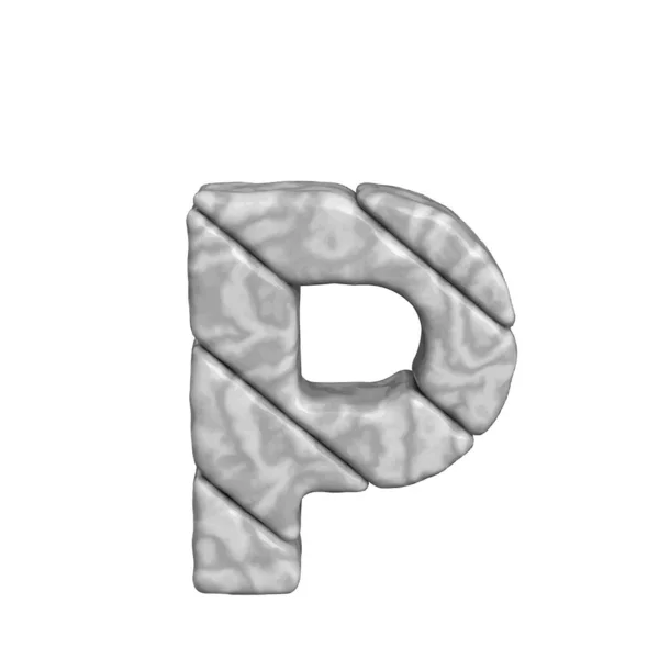 Symbol Made Marble Letter — Image vectorielle