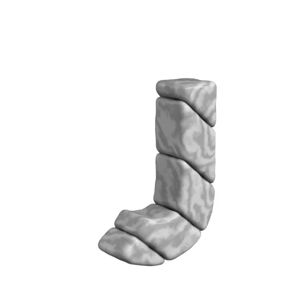 3d symbol made of marble