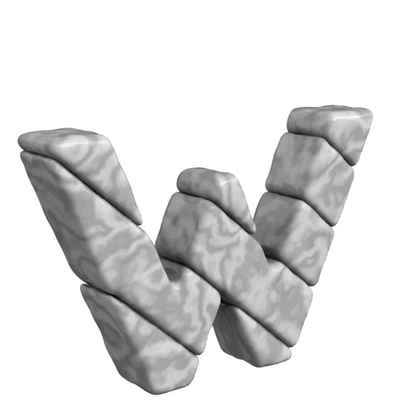 3d symbol made of marble