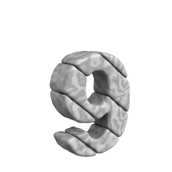 Symbol Made Marble — Vettoriale Stock