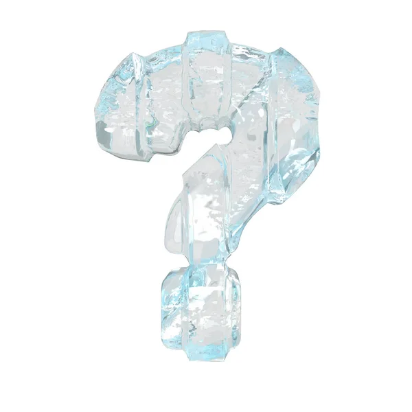 Simbolo Ice Con Spesse Cinghie Verticali — Vettoriale Stock