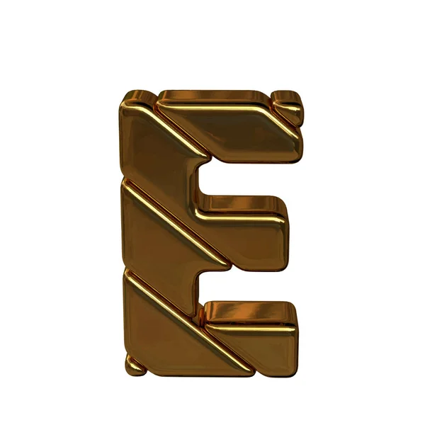 Χρυσό Σύμβολο Από Ράβδους Χρυσού Γράμμα — Διανυσματικό Αρχείο