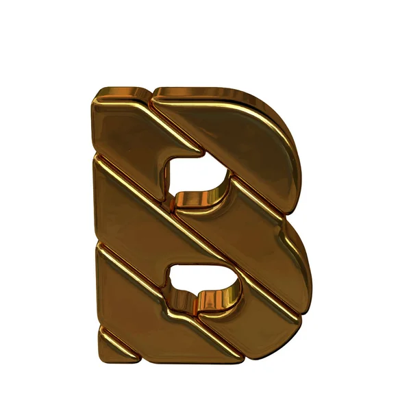 Χρυσό Σύμβολο Από Ράβδους Χρυσού Στοιχείο — Διανυσματικό Αρχείο