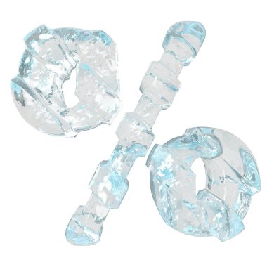 Çapraz kalın kayışlı 3D buz sembolü