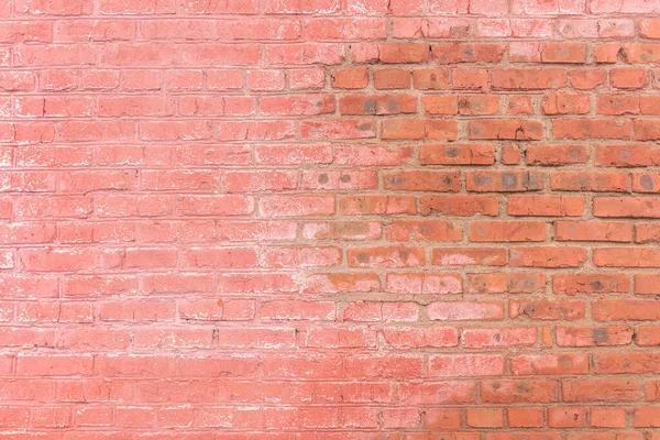 Eski kırmızı-kahverengi tuğla yıpranmış arka plan dokusu.