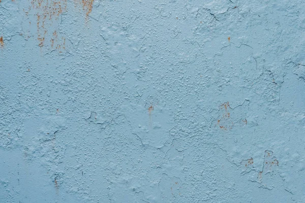 Pintura Pelado Azul Con Textura Hierro Envejecido Metálico Desgastado Envejecido — Foto de Stock