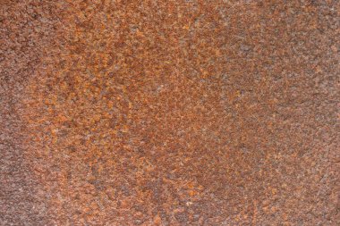 Metalik Kahverengi Paslı Demir Arka plan Soyut Grunge Eski Çelik.
