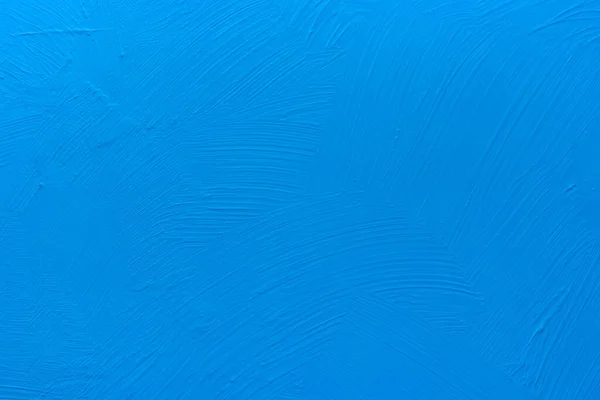 Mavi Alçı Duvar Dokusu Soyut Desenli Sıva Yüzey Arkaplan Grunge — Stok fotoğraf