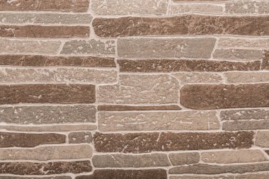 Kahverengi Soyut Taş Desenli Duvar Kağıdı Kağıt Döküm Arkaplan İç mimarisi.