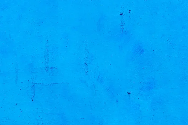 蓝色油漆抽象的旧背景纹理表面磨擦墙 — 图库照片