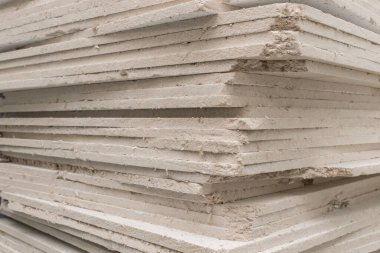 PVC Eski Sayfa Panelleri OSB Plywood Bastırılmış Tahta Çizgili Çizim Malzemesi.