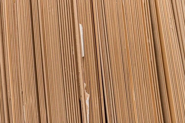 Old Sheet Cardboard Heap Panel Carton Material Background — Stock Photo, Image