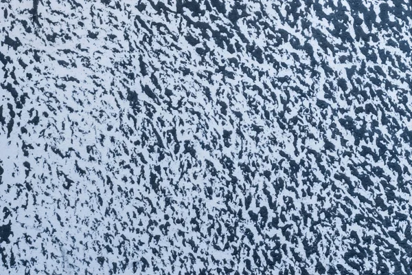 Diseño Abstracto Del Patrón Pintura Azul Oscuro Blanco Pared Grunge — Foto de Stock