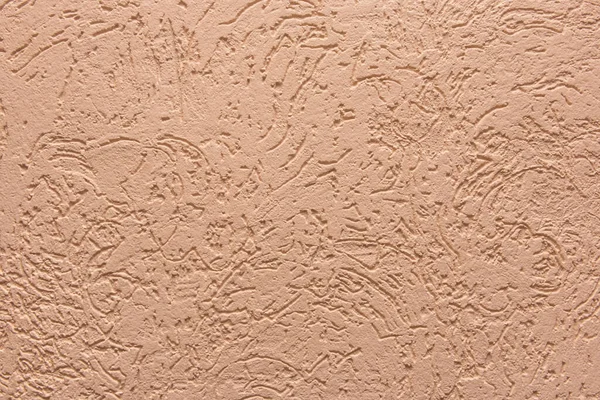 Beige Gips Abstrakt Stuck Muster Rau Wand Oberfläche Design Textur — Stockfoto