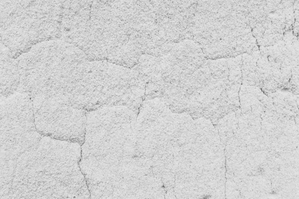 Cracks White Concrete Surface Cracked Weathered Cement Worn Texture Broken — Stock Photo, Image