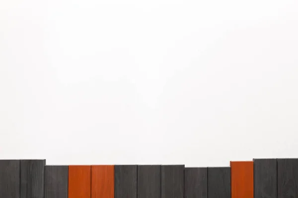 Witte Lege Kopieerruimte Mock Abstract Ontwerp Gekleurde Houten Achtergrond Plank — Stockfoto