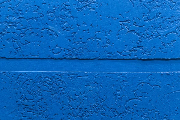 Blue Plaster Wall Texture Design Rough Pattern Abstract Stucco Grunge — Stock Photo, Image