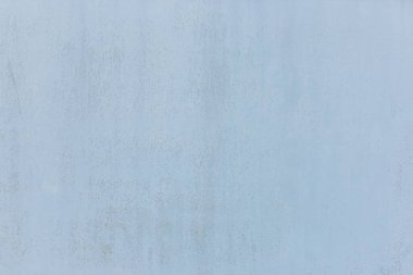 Eski metal dokusunda açık mavi boya demir yüzey çelik boş arka plan tasarımı boş.