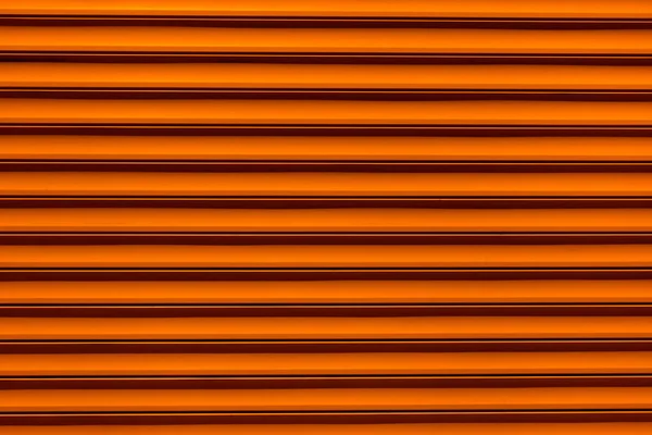Pomarańczowy Brązowy Poziomy Wzór Tworzywa Sztucznego Tło Projekt Pasek Streszczenie — Zdjęcie stockowe