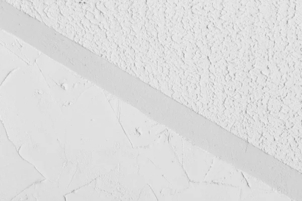 Blanco Yeso Pared Textura Diseño Áspero Patrón Abstracto Estuco Luz — Foto de Stock