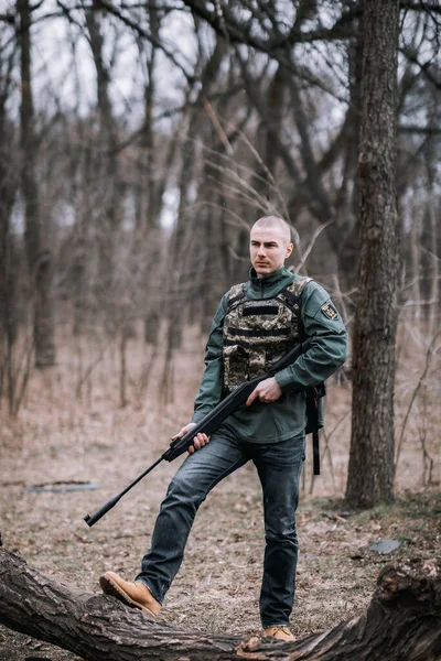 Guerra muito sangrenta entre Rússia e Ucrânia. — Fotografia de Stock