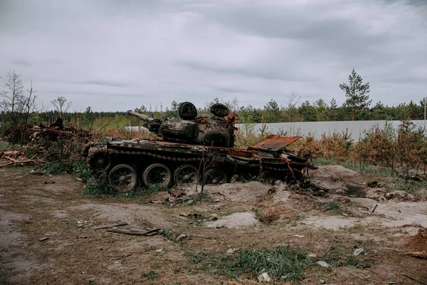 Guerra Ucrania Rusia Mata Personas Niños Foto Alta Calidad — Foto de Stock
