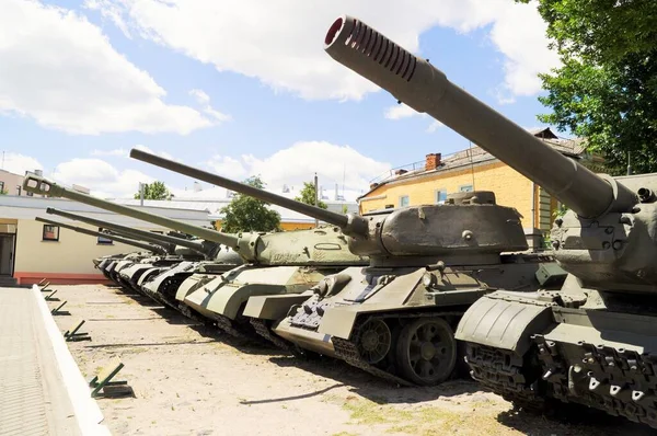 Sovjetisk Stridsvagn Från Andra Världskriget Museet Gomel Vitryssland — Stockfoto