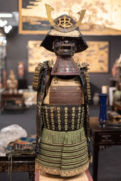 Armure Des Anciens Guerriers Japon Les Samouraïs — Photo