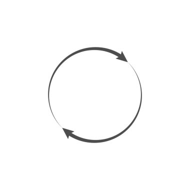 Dönen ok simgesi arkaplanı