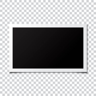 Fotoğraf çerçevesi modelleme şeffaf arkaplan